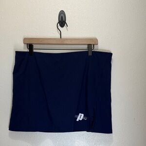 Prince Pickleball Navy Blue Skirt with Logo, Size XXL